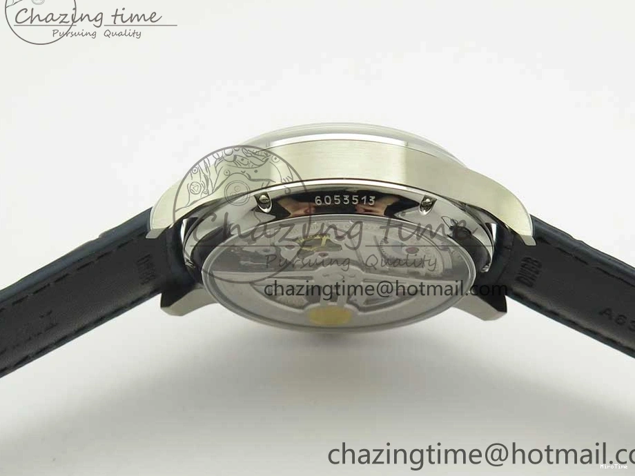 MIROTIME 0212 Affordable Portuguese Real PR Real Annual Calendar IW5035 ZF 1:1 Best Edition White Dial Blue Markers on Blue Leather Strap A 7143